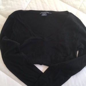 Black Ralph Lauren long sleeved t-shirt.